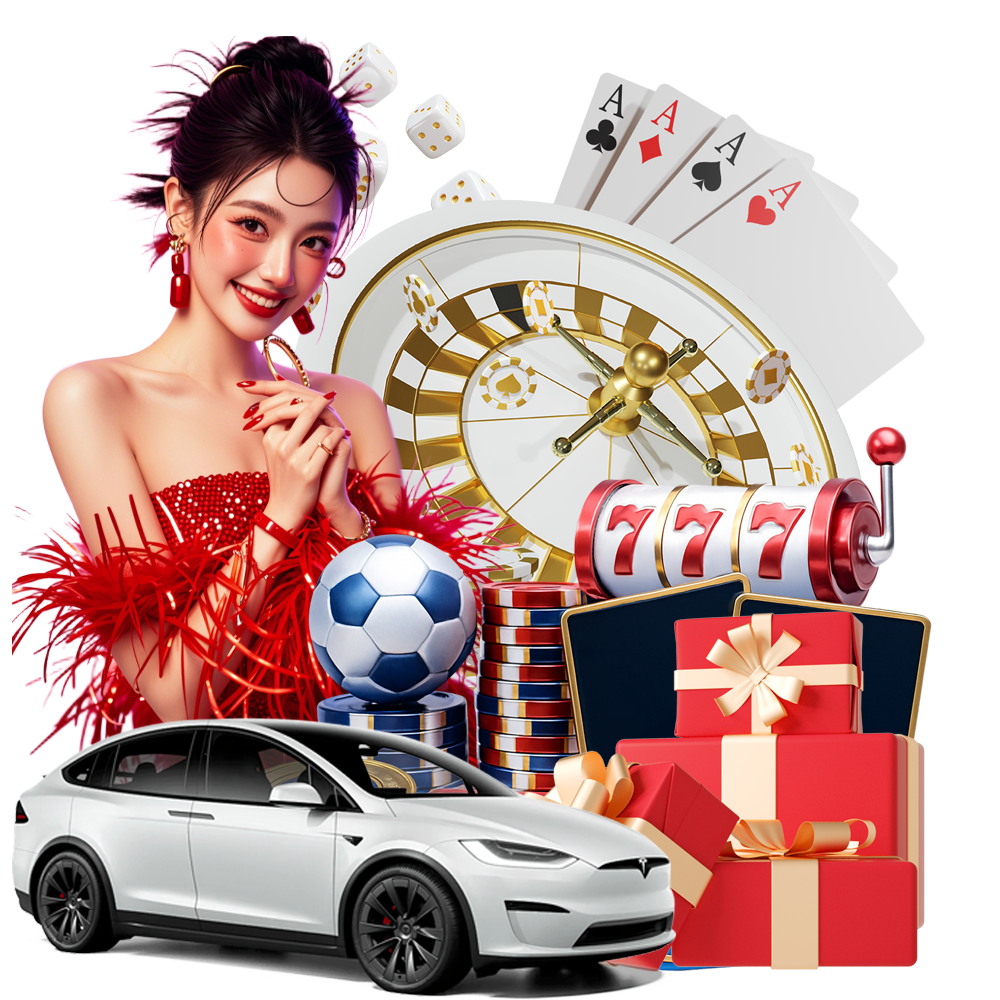 Live roulette dealer spinning wheel in professional studio